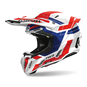 Cască Motocross Airoh Twist 3 Dynasty Red/Blue Gloss, nordicamoto.ro