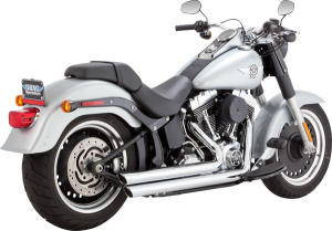 Big Shots Staggered 2-into-2 Exhaust System Black, 5, nordicamoto.ro