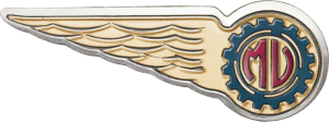 MAGNET WITH WING VINTAGE LOGO