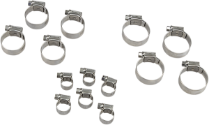 Radiator Clamp Kit Silver