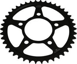JT SPROCKETS Pinion spate călit prin inducție, finisaj negru zincat, negru, zinc 