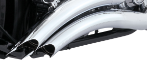 Big Radius Exhaust System Chrome, 4, nordicamoto.ro