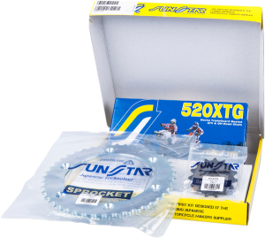 Standard Chain & Sprocket Kit Raw, 5, nordicamoto.ro