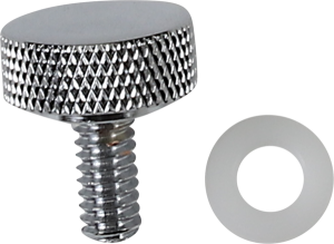 Seat Knob Kit Silver, 1, nordicamoto.ro