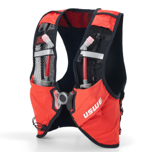Vestă de alergare cu hidratare USWE PACE 8L Trail Running Vest cu 2 flacoane HydraPak 500 ml, nordicamoto.ro