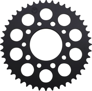 MOOSE RACING Rear Aluminum Sprocket Black 