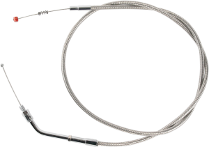 Stainless Steel Throttle/idle Cable Silver +152 mm (6''), 1, nordicamoto.ro