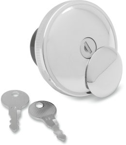 Screw-in Locking Gas Cap Black