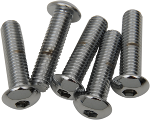 Replacement Button-head Bolts Silver, 2, nordicamoto.ro