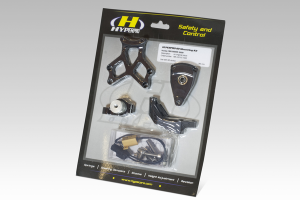Steering Damper Mounting Kit Black