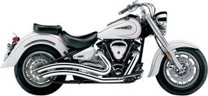 Speedster Swept Exhaust System Black, 1, nordicamoto.ro