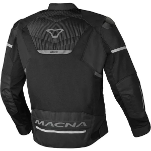 Geaca textil de vara MACNA ORCANO 2.0 S Negru/Rosu, 2, nordicamoto.ro
