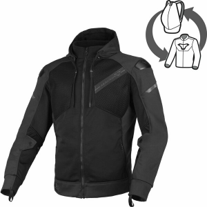 Geaca textil de vara MACNA BRERO XS Verde/Negru, 5, nordicamoto.ro