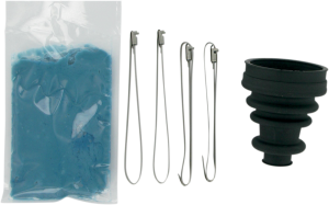 Set de manșoane de transmisie, negru, 1, nordicamoto.ro