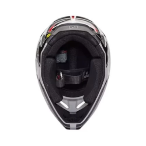 Casca Copii Fox V1 Goat Strafer Negru YL, 6, nordicamoto.ro