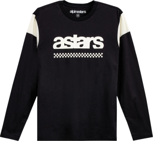 Tee Ls Old School Blk S Black