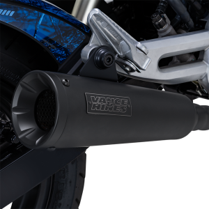 Upsweep Slip-on Muffler Black, Matte, Ceramic 