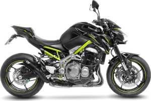 Tobă de eșapament LeoVince LV Corsa S Full Black Slip-On pentru Kawasaki Z900 / Z900 A2, 2, nordicamoto.ro