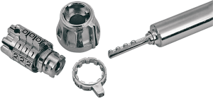 Resettable Combination Receiver Locking Pin Chrome, 2, nordicamoto.ro