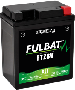 Baterie Moto Fulbat FTZ8V Gel 12V 7.4Ah 120A – Fără Întreținere, nordicamoto.ro