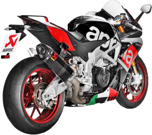 Sistem complet de evacuare Akrapovic Evolution Aprilia RSV4 din carbon/titan - S-A10E8-RC