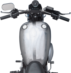 Extended Smooth-top Quickbob Rubber-mount Gas Tank Raw, 1, nordicamoto.ro