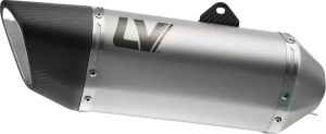 Tobă de eșapament LeoVince LV-14 R Slip-On pentru Kawasaki Versys 1000, 2, nordicamoto.ro