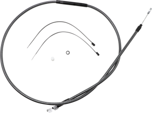 High-efficiency Polished Karbonfibr Clutch Cable Silver, 1, nordicamoto.ro