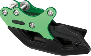 MOOSE RACING Mr-1 Colored Al Chain Guide Black, Green, Anodized 