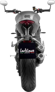 Tobă de eșapament LeoVince LV-10 Black Slip-On pentru Triumph Speed Triple 1200 – Negru Mat, 4, nordicamoto.ro