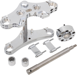 39 Mm Wide Glide Triple Tree Conversion Kit Chrome, 1, nordicamoto.ro