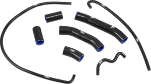 Set de furtunuri pentru radiator, negru, 1, nordicamoto.ro