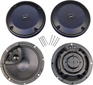 Rokker® Xrp 6.58° Rear Trunk-pod Speaker Kit W/h-output Pei Tweeters, 1, nordicamoto.ro