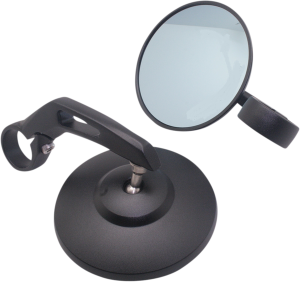 Handlebar End Mirror Black, 1, nordicamoto.ro