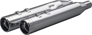 4-1/2(r) Hp-plus® Slip-on Mufflers Chrome