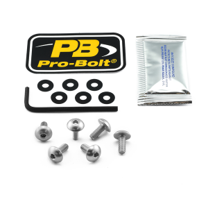 Screen Bolt Aluminium Silver