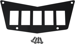 Center Dash Plate Black, 2, nordicamoto.ro