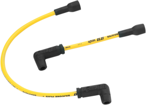 Custom 8.8 Mm Spark Plug Wire Yellow, 1, nordicamoto.ro