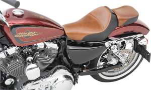 Renegade Leather Lariat Solo Seat Brown, 1, nordicamoto.ro