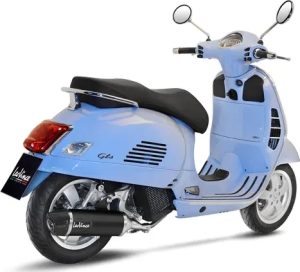 Tobă de eșapament LeoVince Nero Slip-On pentru Vespa GTS 125 i.e. (2017-2020), 4, nordicamoto.ro