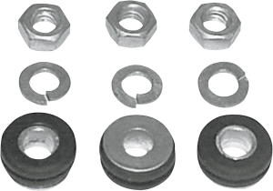 Voltage Regulator Mounting Kit Silver, 1, nordicamoto.ro