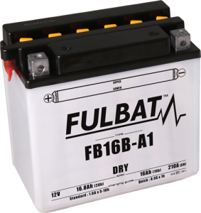 Baterie Moto Fulbat FB16B-A1 Dry 12V 16.8Ah 210A – Include Electrolit, nordicamoto.ro