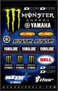 Decal Sheet, 1, nordicamoto.ro