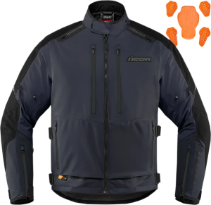 Geaca Textil Icon Raiden™ Gray 3XL, 4, nordicamoto.ro