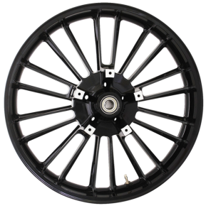 Precision Cast Custom 3d Front Wheels Black 