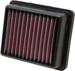 High-flow Air Filter Black, Red