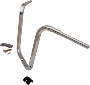 1-1/2(r) Grande Traditional Ape Hanger Handlebar Silver, 2, nordicamoto.ro