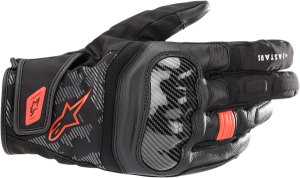 Manusi Piele Alpinestars Smx Z Drystar Negru/Rosu