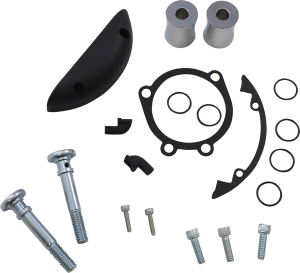 Inverted Air Cleaner Hardware Kit Black, Silver, 2, nordicamoto.ro