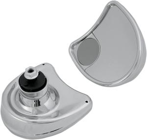 Fairing Mount Mirrors Silver, Chrome, 2, nordicamoto.ro